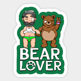 Bear Lover Sticker
